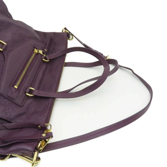 💎✨Authentic✨💎 Louis Vuitton Lumineuse PM Monogram Empreinte Purple - Picture 9 of 12